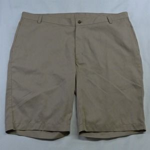 PING 40 x 10" Khaki Tech Wicking Golf Shorts‎